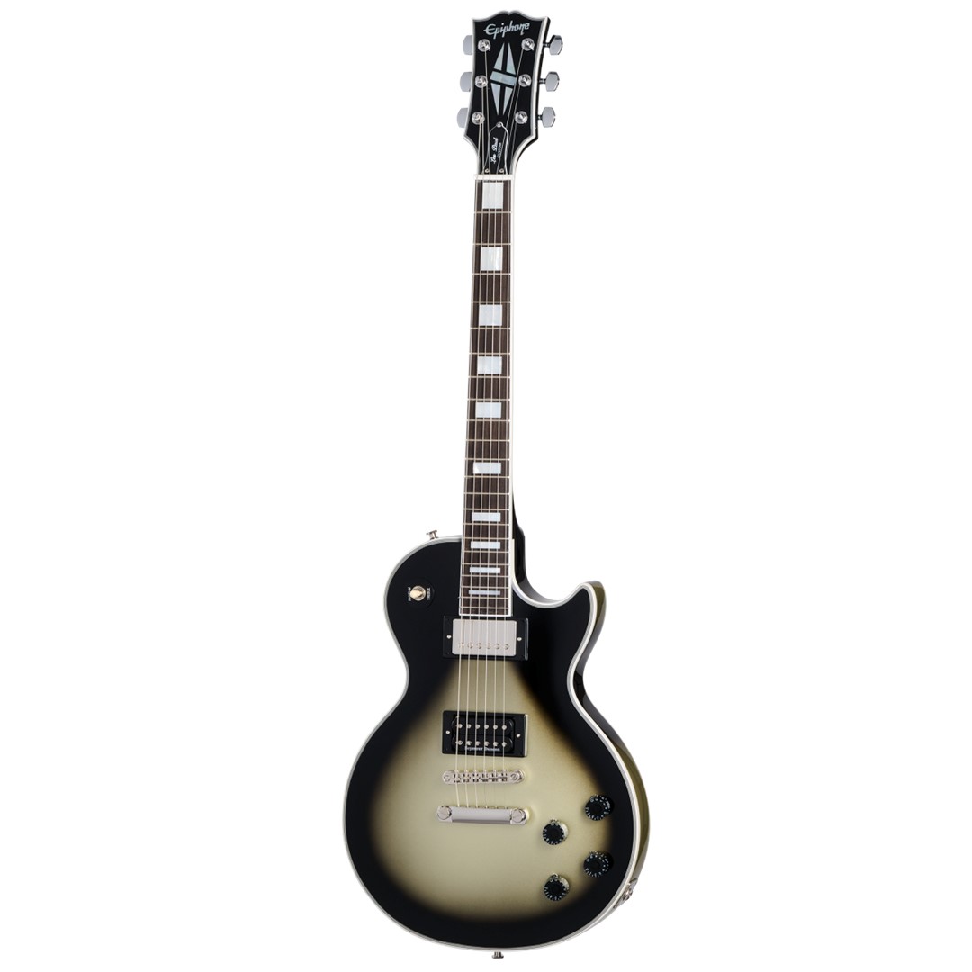 EIGCAJLPC79 Adam Jones 1979 Les Paul Custom Antique Silver- Front