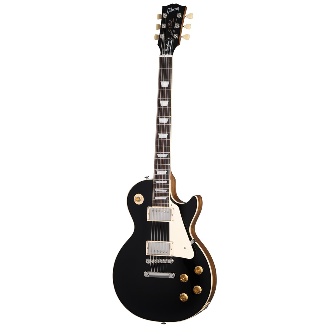 LPS5P00-EN Les Paul STD 50s Plain Top Ebony+ Hard Case- Front