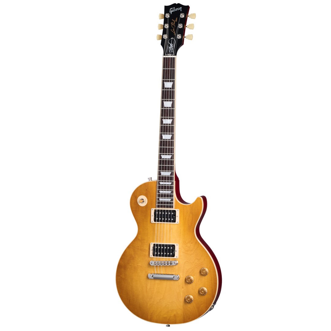 LPSSP300-WH Slash Jessica Les Paul Std Honey/Cherry+Case- Front