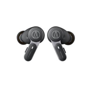 Audio-Technica ATH-TWX7BK Wireless Earbuds-Front