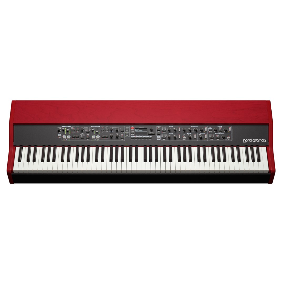 Nord Grand 2 88-Key Kawai Hammer Action Keyboard- Top Front