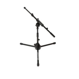 PowerWorks JS-MCTB50 Short Mic Stand with Telescoping Boom-Stand Full View