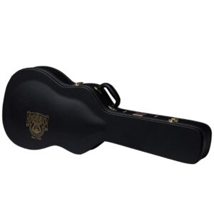 Epiphone 940-EBICS Black Dobro Guitar Hard Case-Front