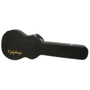 Epiphone 940-ENLPCS Black Les Paul Hard Case-Front