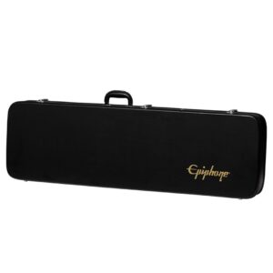 Epiphone 940-EVBCS Black Viola Bass Hard Case-Front