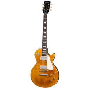 Gibson LPS500-HY Les Paul Std 50s Figured Top Honey Amber-Front