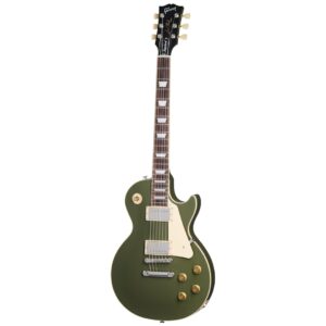 Gibson LPS5P00-DO Les Paul Std 50s Plain Top Olive Drab-Front