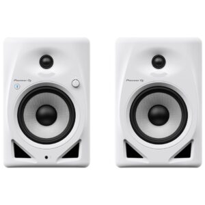 Pioneer DJ DM-50D-BT-W 5” Desktop Monitor with Bluetooth(Pair)-Front