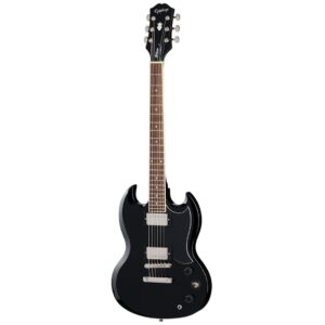 Epiphone E1SGT-EB SG Tribute Ebony -Front