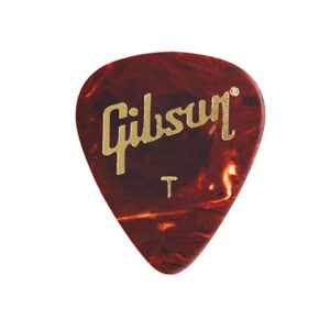 Gibson APRT12-74T Thin Tortoise Picks-Front