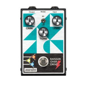 Gibson Maestro MOCROP Ranger Overdrive Effects Pedal-Top