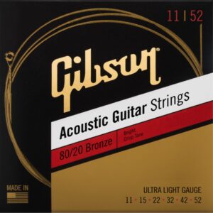 Gibson SAG-BRW11 8020 Bronze Acoustic Guitar Strings-Packaging