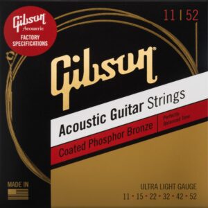 Gibson SAG-CPB11 Coated Phosphor Bronze Acoustic Strings-Packaging