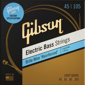 Gibson SBG-LSL Long Scale Brite Wire ElectricBass Strings-Packaging