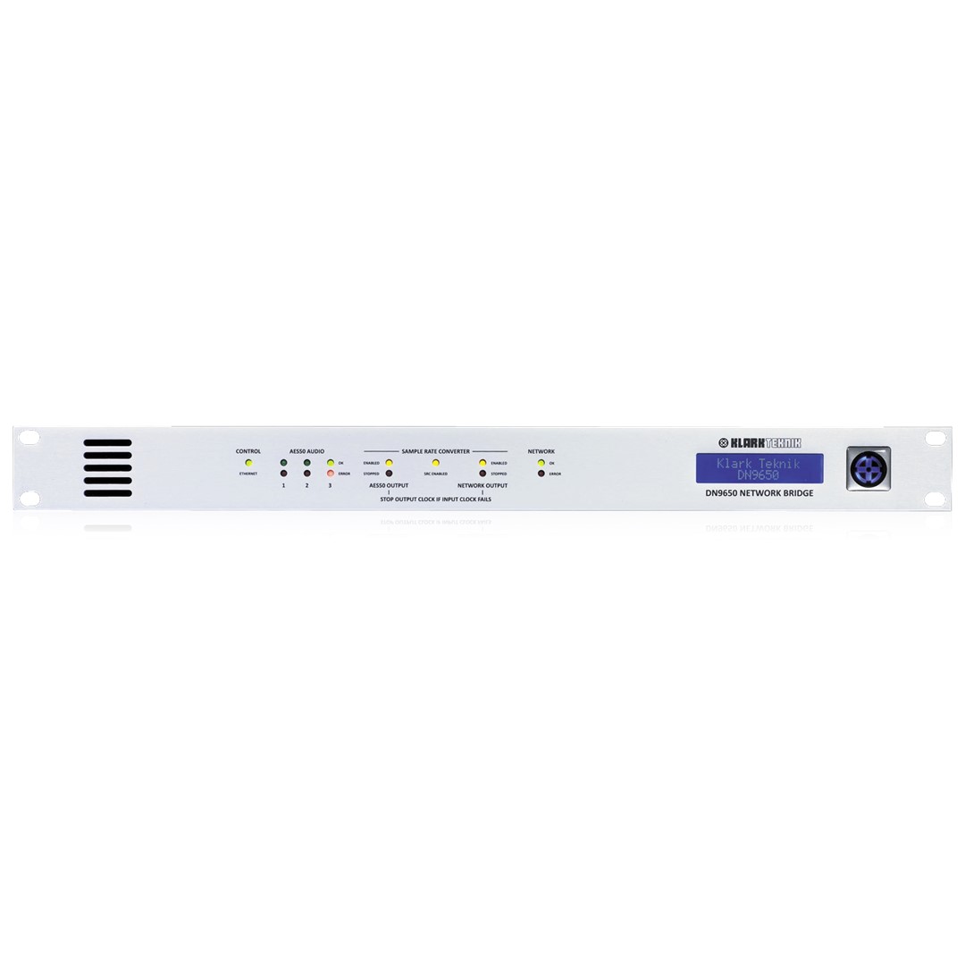 Klark Teknik DN-9650 AES50 Network Bridge Converter-Front