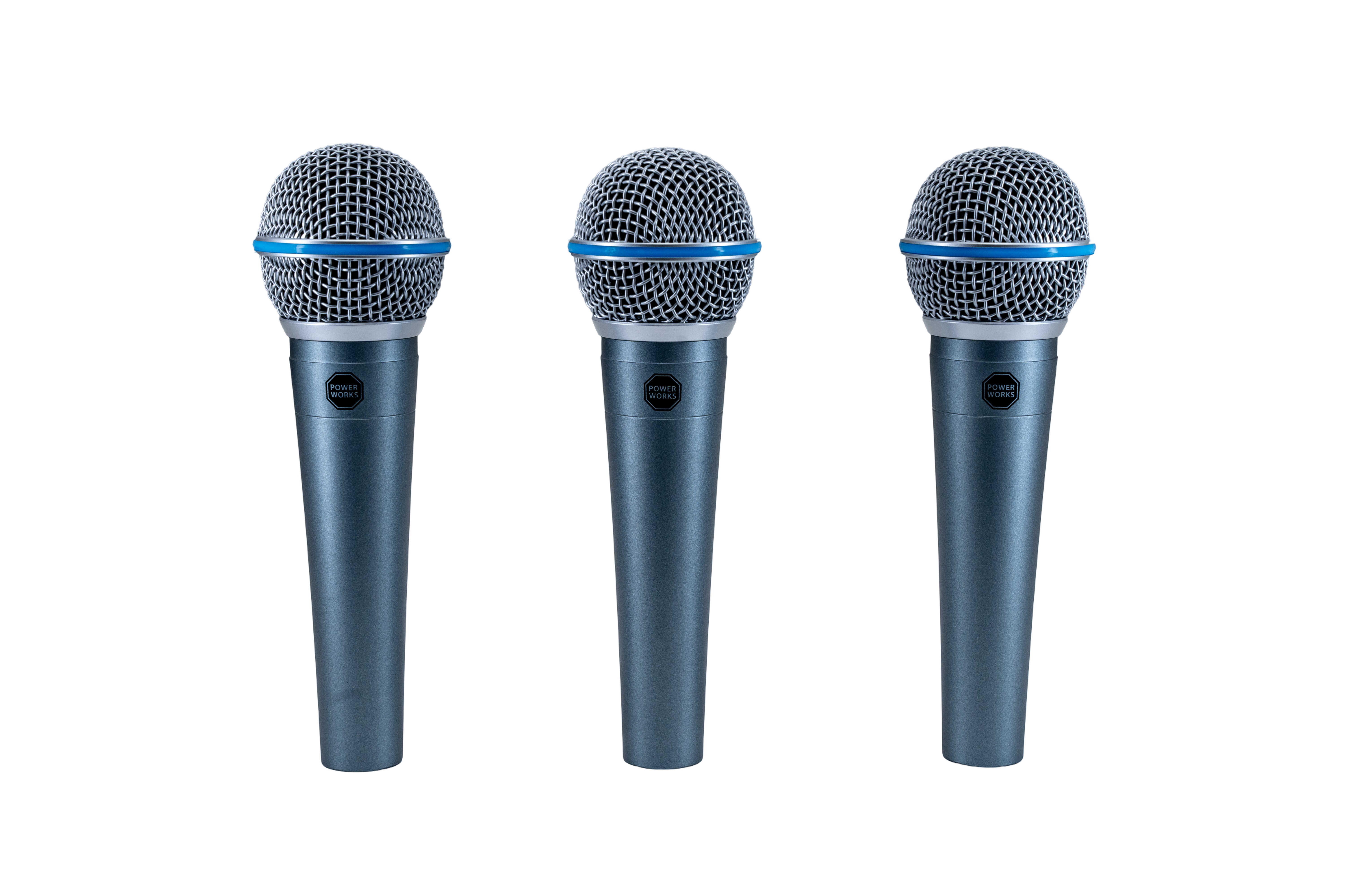 Powerworks PW-385 Dynamic Vocal Microphone KIT