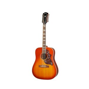 Epiphone IGMTHUM12-ACH Hummingbird Aged Cherrry Sunburst-Front