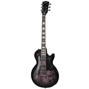 Gibson LPSTAA01-E2 Les Paul Studio Session Trans Ebony-Front
