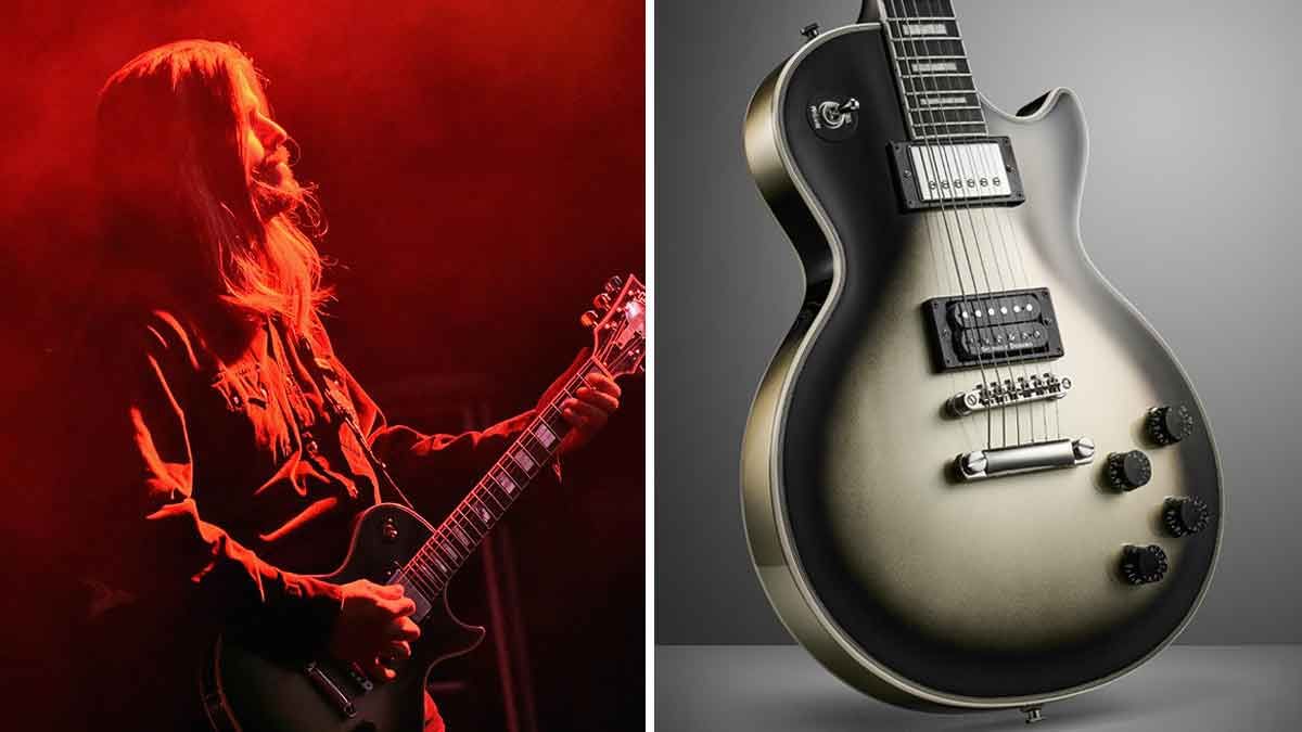 Adam Jones 1979 Les Paul Custom Antique Silver