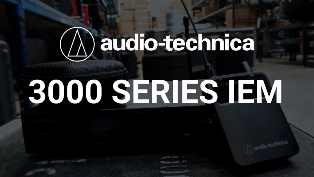 Audio-Technica AT3000 Series Wireless In-Ear Monitor System with ATH-E40 in-ear monitors