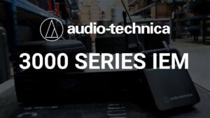 Audio-Technica AT3000 Series Wireless In-Ear Monitor System with ATH-E40 in-ear monitors