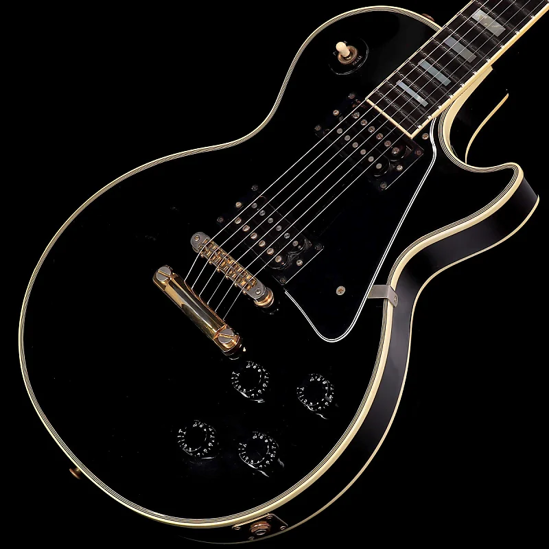 Gibson LPC-EBGH1E side profile showing its solid mahogany body and maple top.