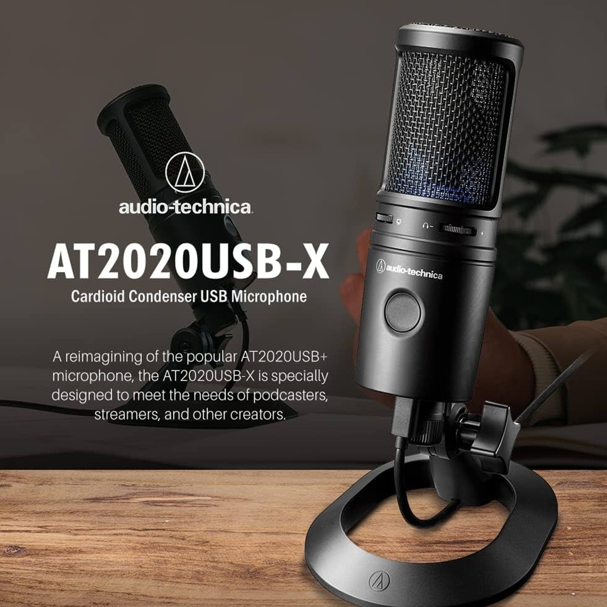 legacy of the critically acclaimed AT2020USB+