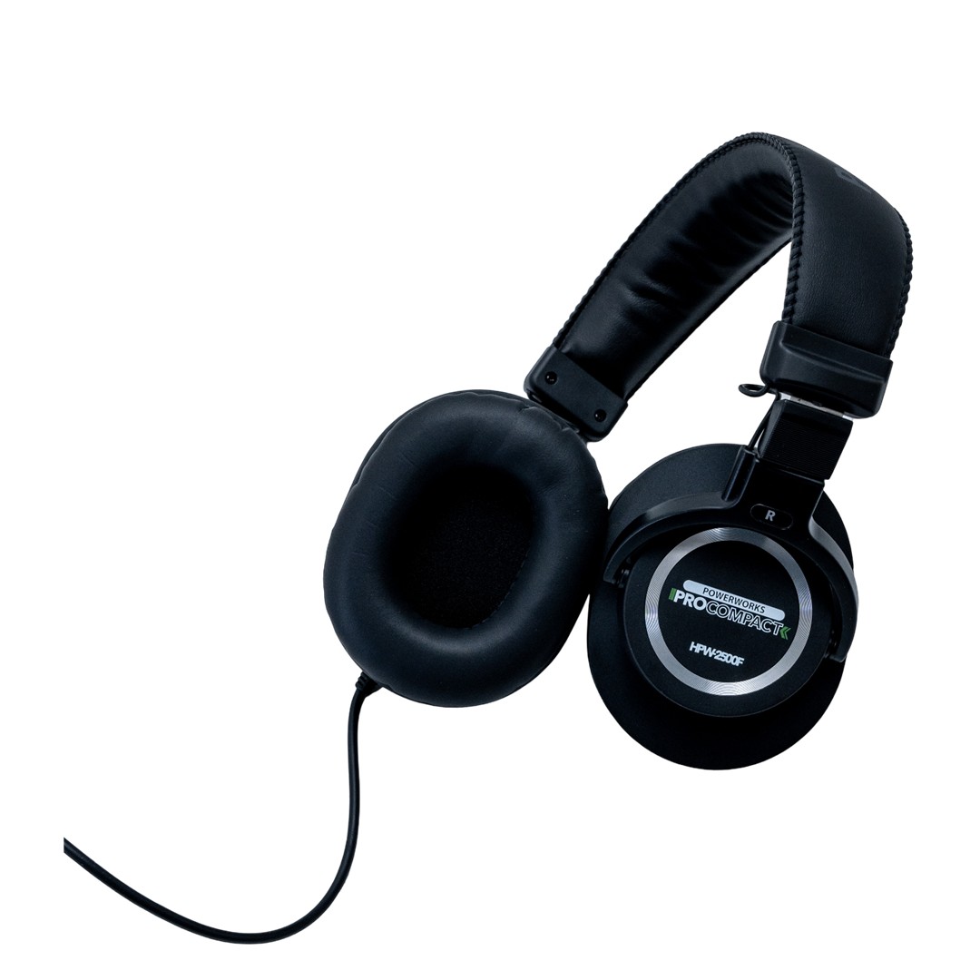PowerWorks HPW-2500F Multi-Purpose Headphones- Front