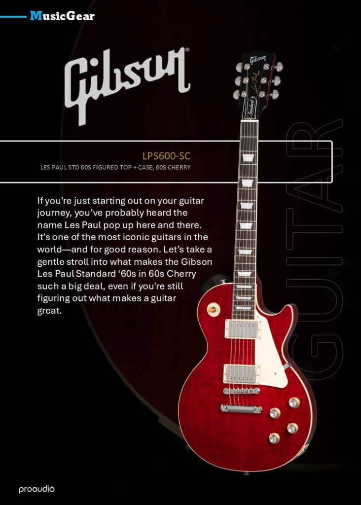 MusicGear Magazine April 2025 Les Paul Standard 60s