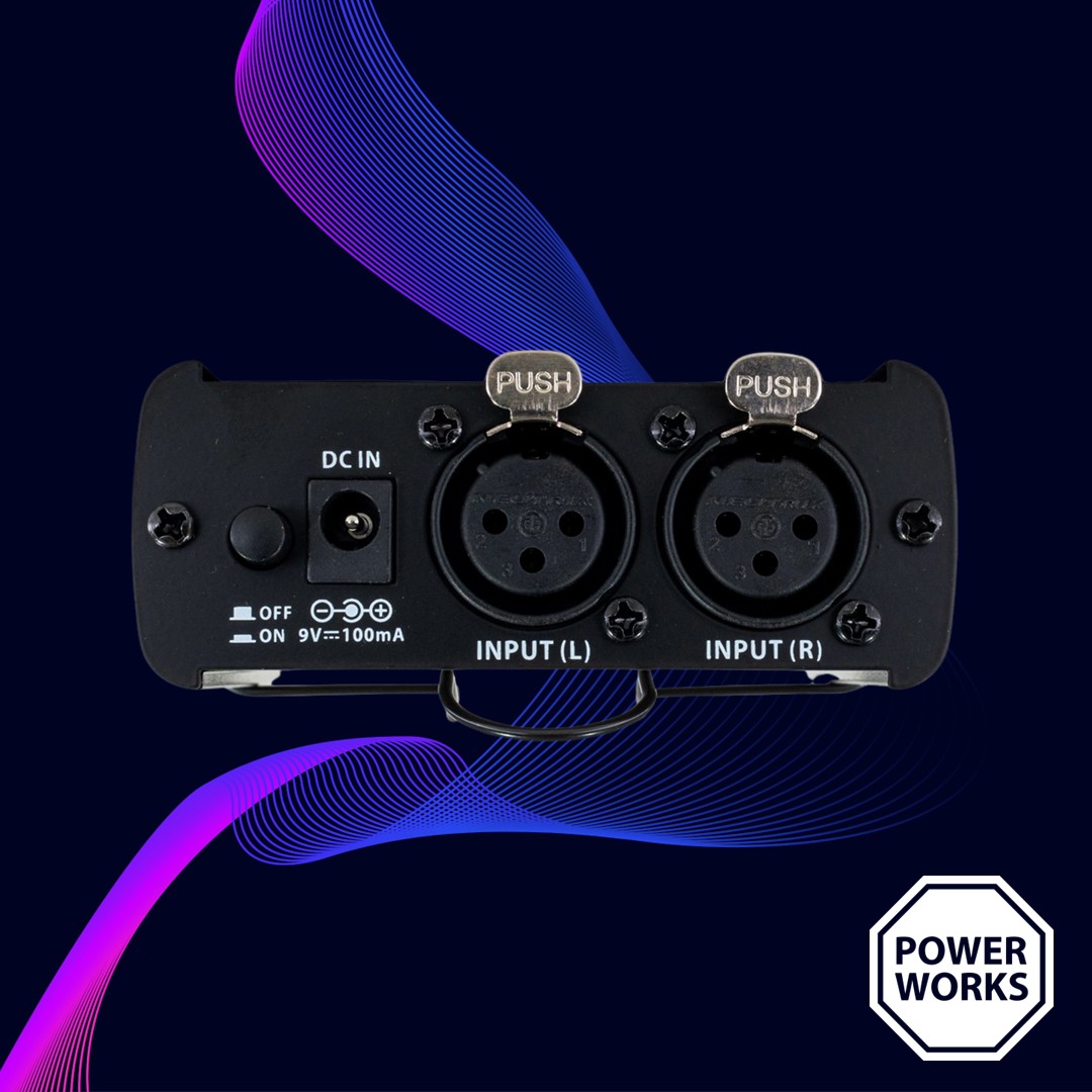 dual XLR inputs
