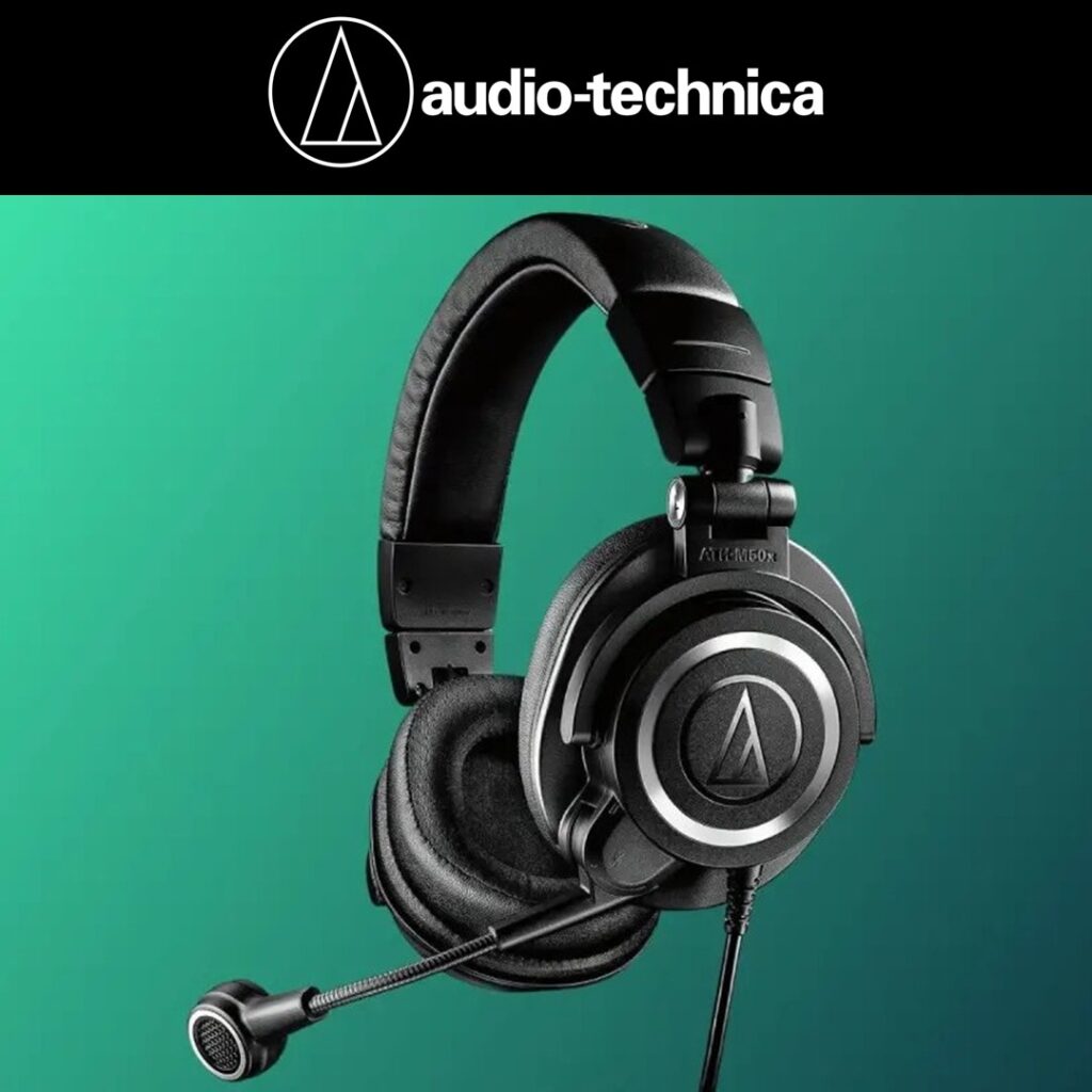 ATH-M50xSTS StreamSet-Pro-Grade Mic