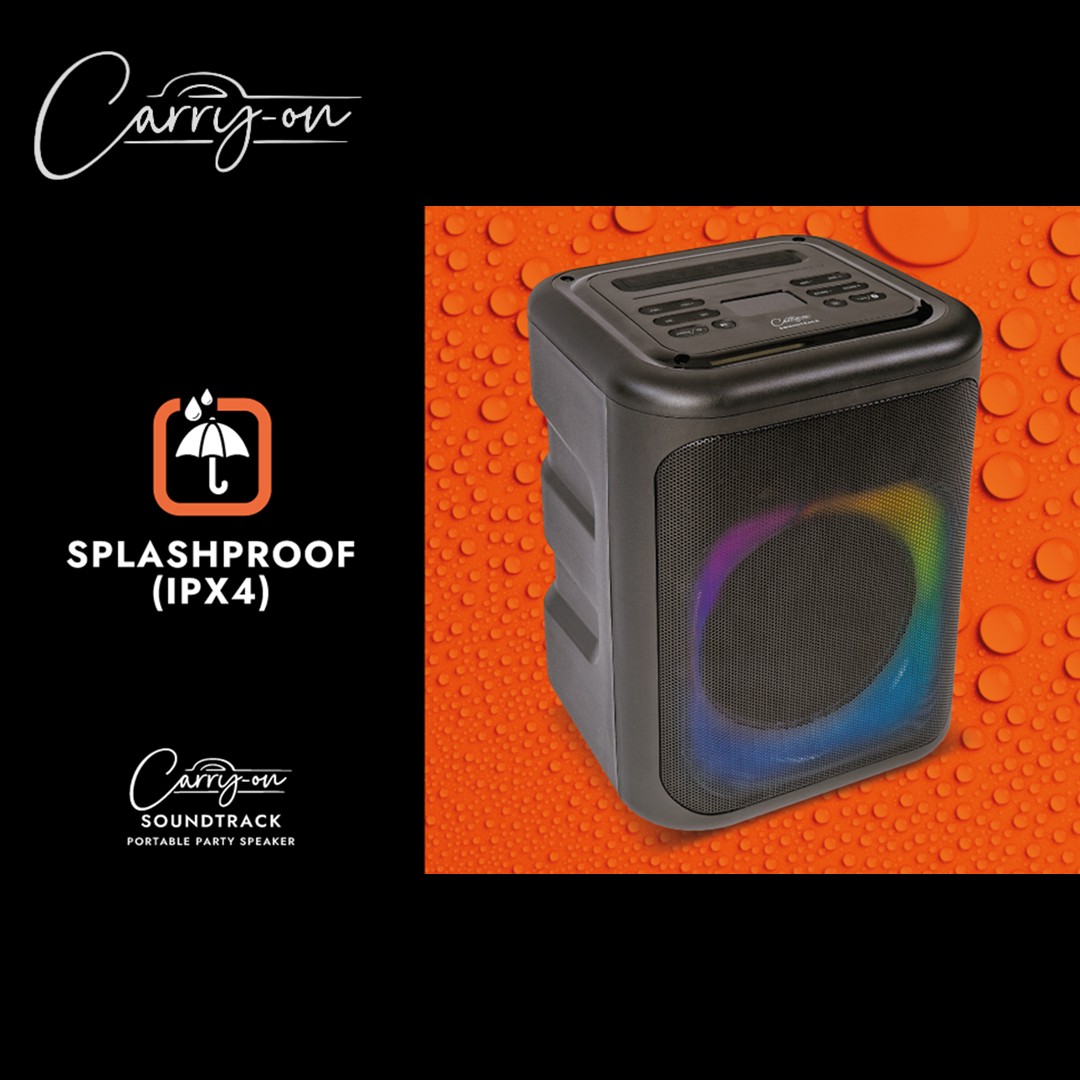 Carry-On SOUNDTRACK Portable Bluetooth Speaker