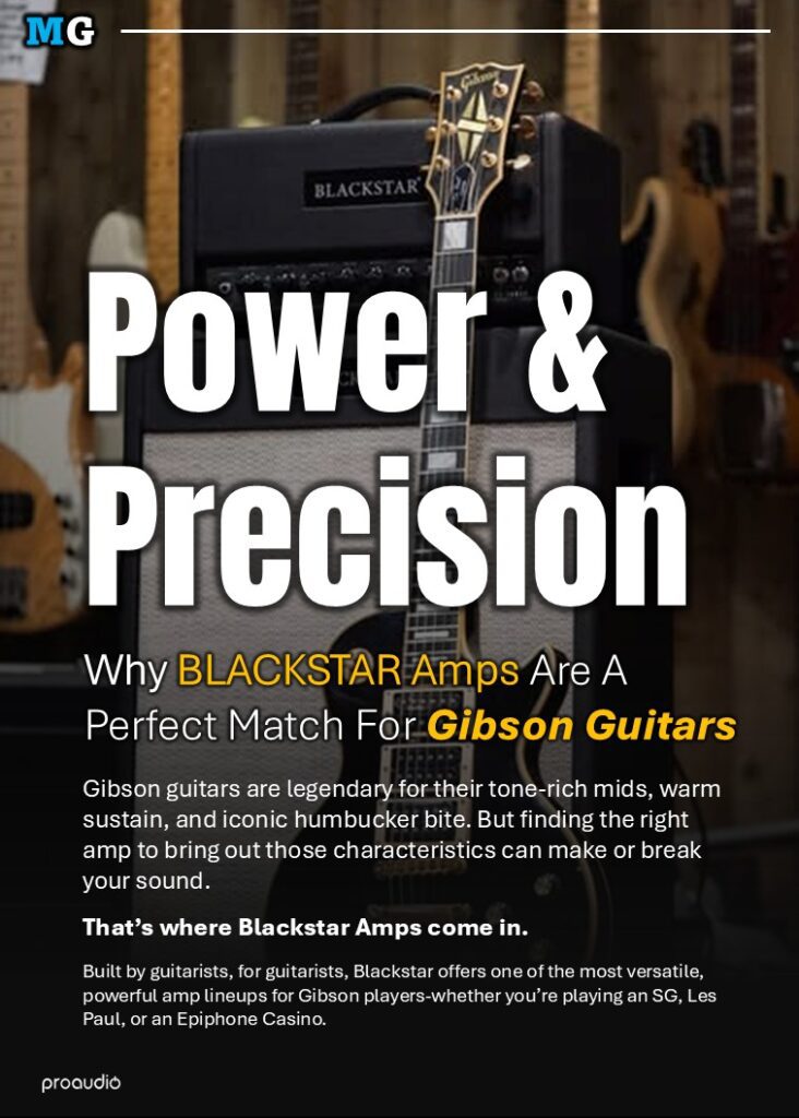 MusicGear Magazine May 2025 Blackstar and Gibson