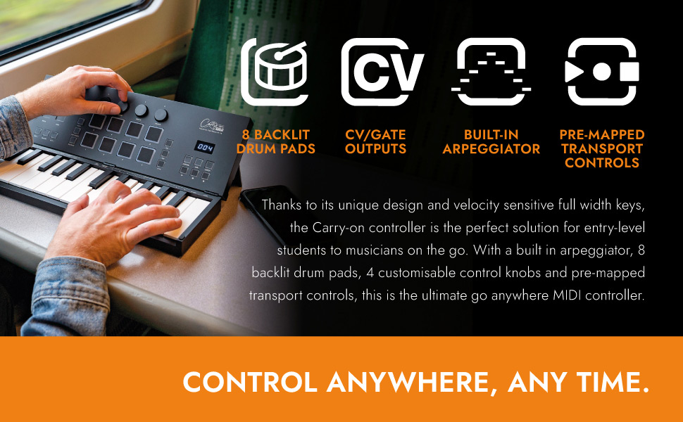 Carry-On Folding Controller 25