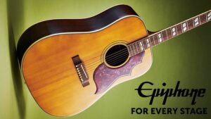 Epiphone Hummingbird Aged Antique Natural