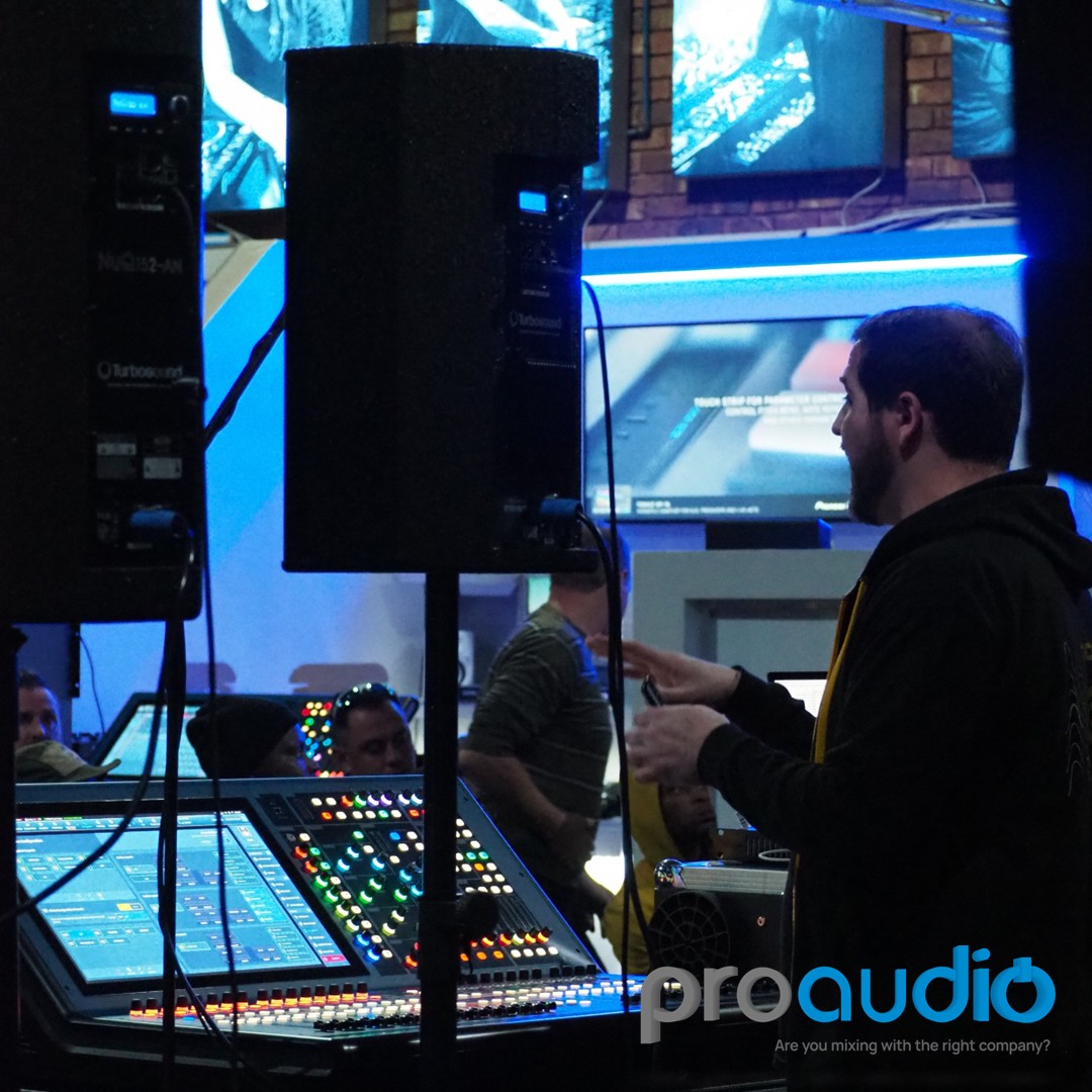 Midas Heritage-D training and Turbosound demo