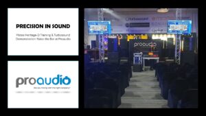 Midas Heritage-D training and Turbosound demo