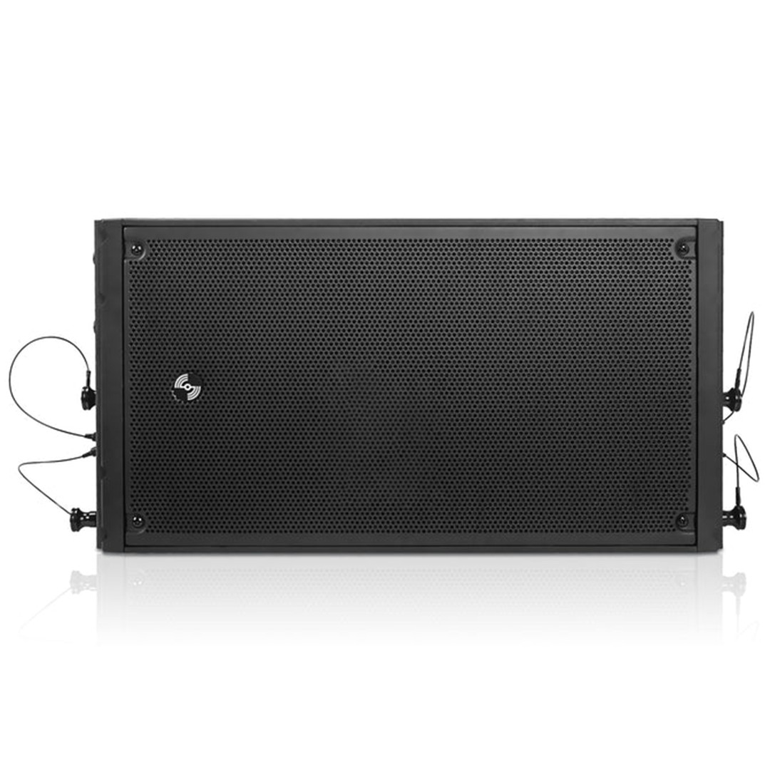 Sound Town ZETHUS-A28PW powered dual 8 Line Array Speaker-Front