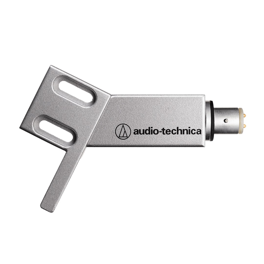 Audio-Technica AT-HS4SV Universal Headshell Silver -Front
