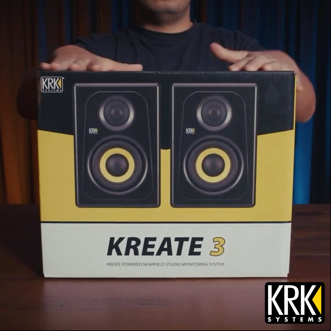 KRK Kreate 3 studio monitors