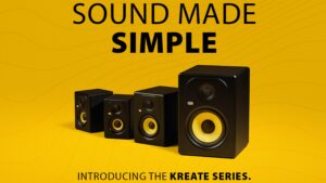 KRK Kreate 3 studio monitors