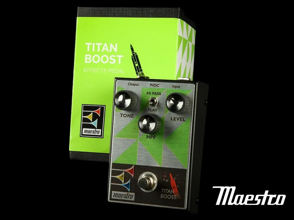 Maestro Titan Boost Effects Pedal