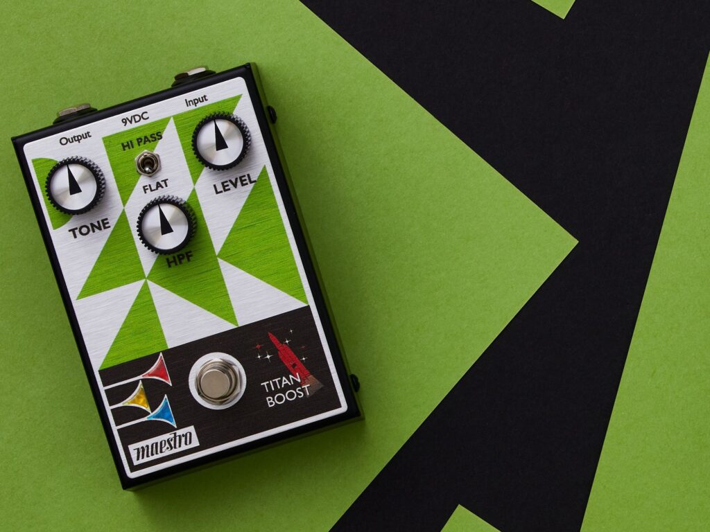 Maestro Titan Boost Effects Pedal