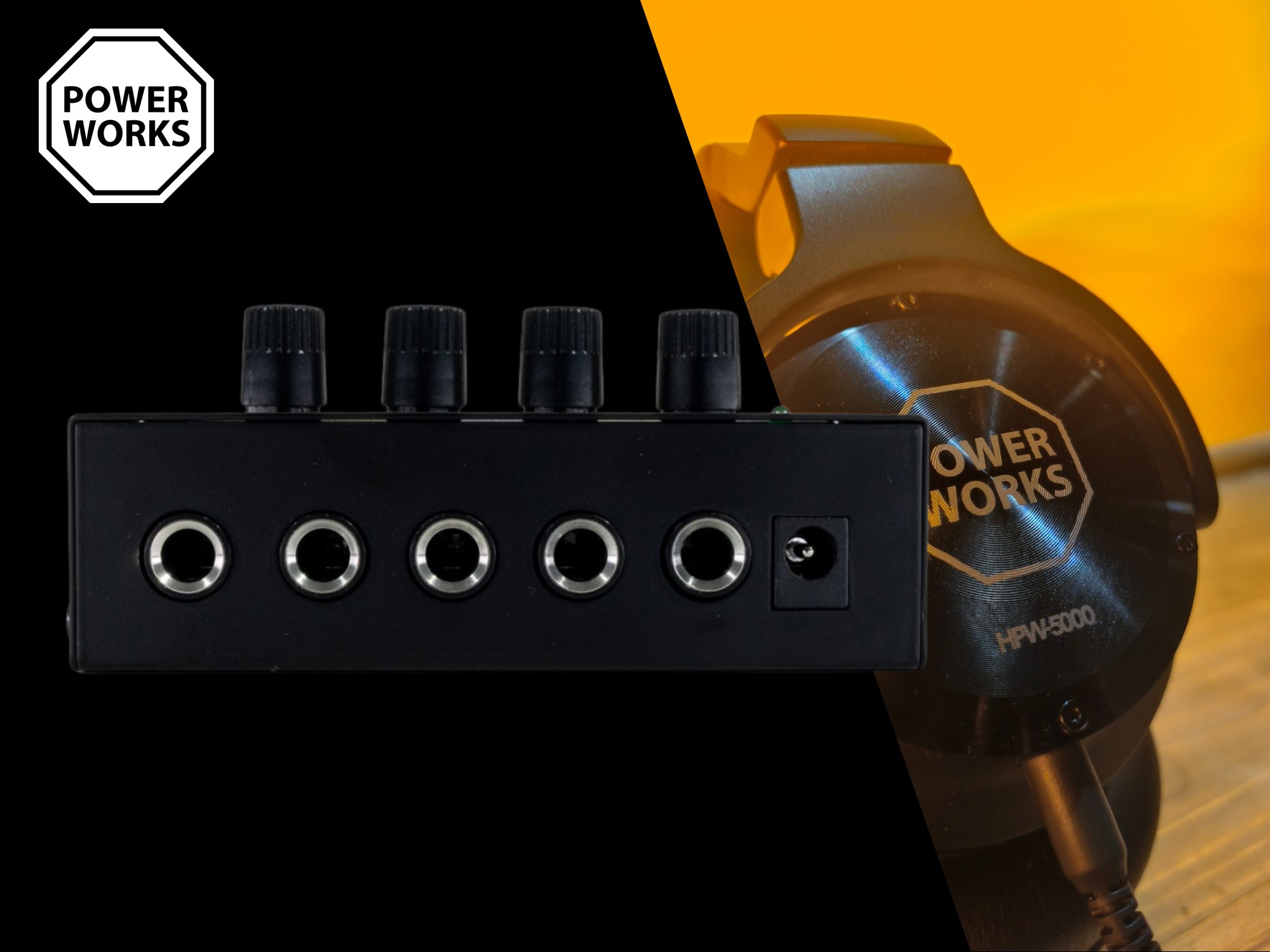 PowerWorks PW-HA400 Headphone Amplifier