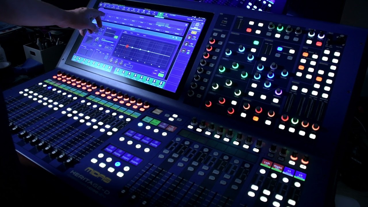 Midas HD96‑24 live sound