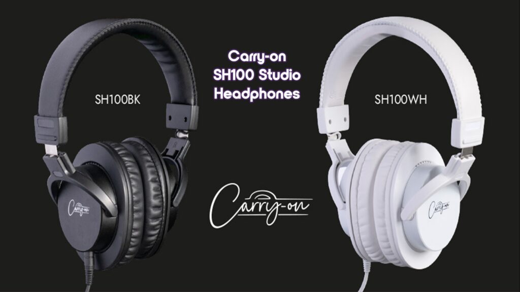 Carry-on SH100 folding studio headphones