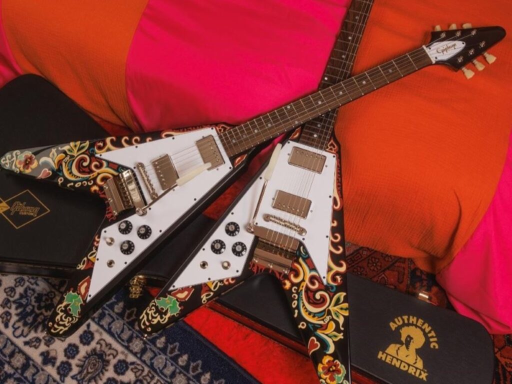 Epiphone Jimi Hendrix Love Drops Flying V