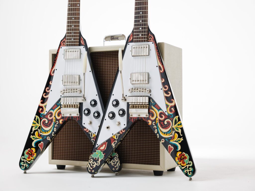 Epiphone Jimi Hendrix Love Drops Flying V