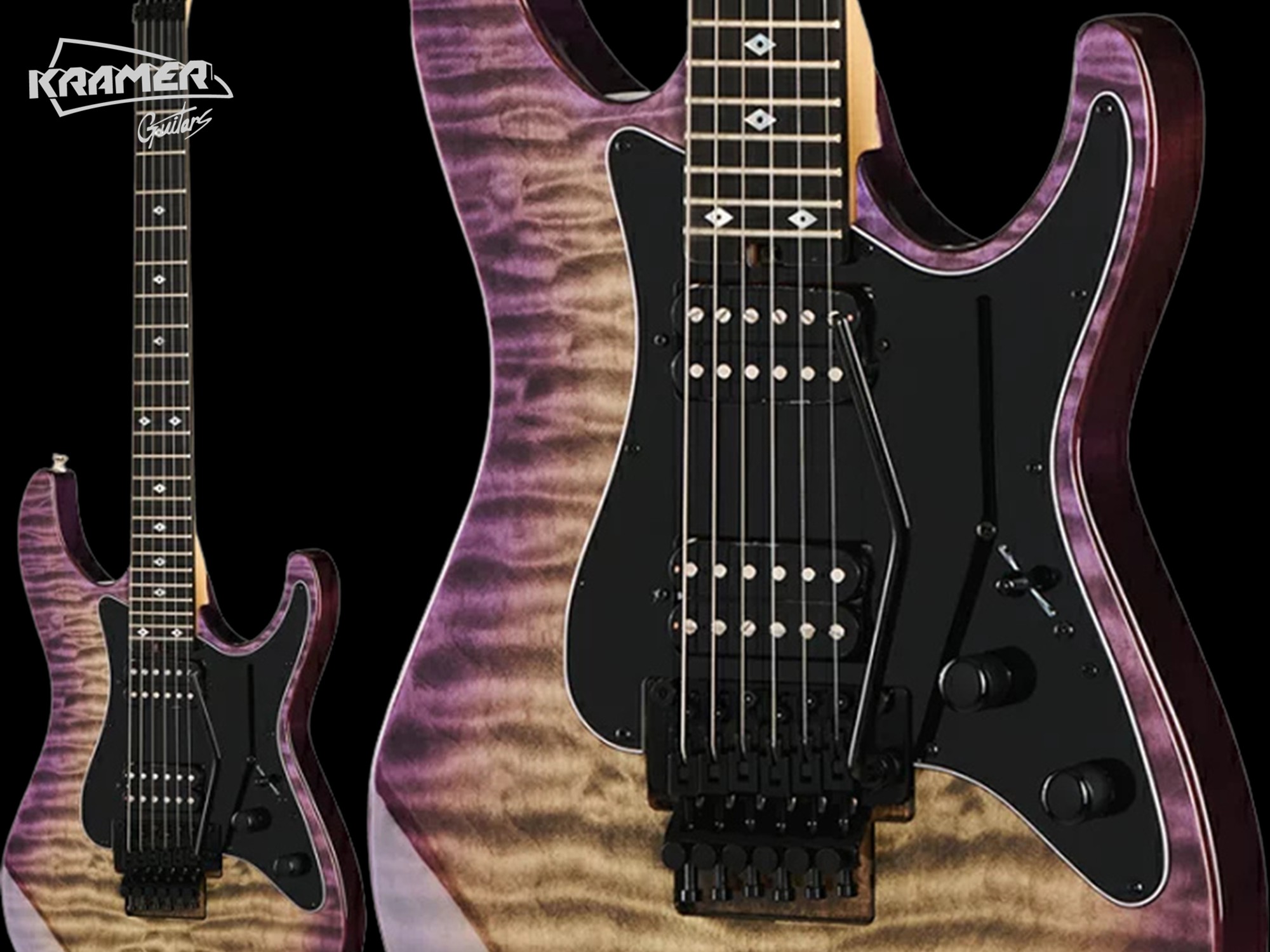 Kramer Volante Quilt Ultraviolet Burst