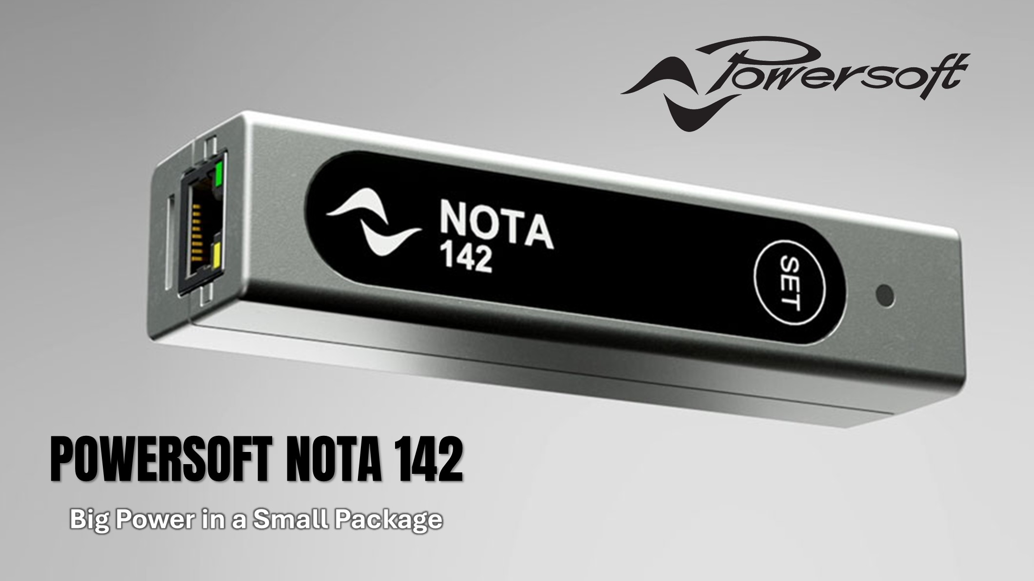 Powersoft Nota 142 – Compact PoE Amplifier Redefining Networked Audio ...
